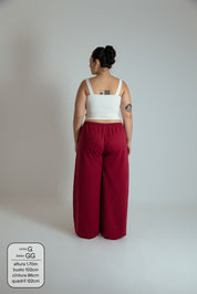 calça de moletom cozy wide | calça de moletom feminina ampla com bolsos grandes