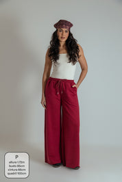 calça de moletom cozy wide | calça de moletom feminina ampla com bolsos grandes