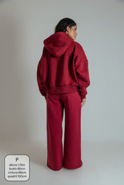 moletom laço cozy |  moletom oversized feminino com capuz e zíper