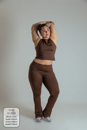 calça legging bailarina flare gym babe