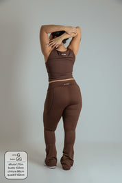 calça legging bailarina flare gym babe