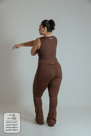 calça legging bailarina flare gym babe