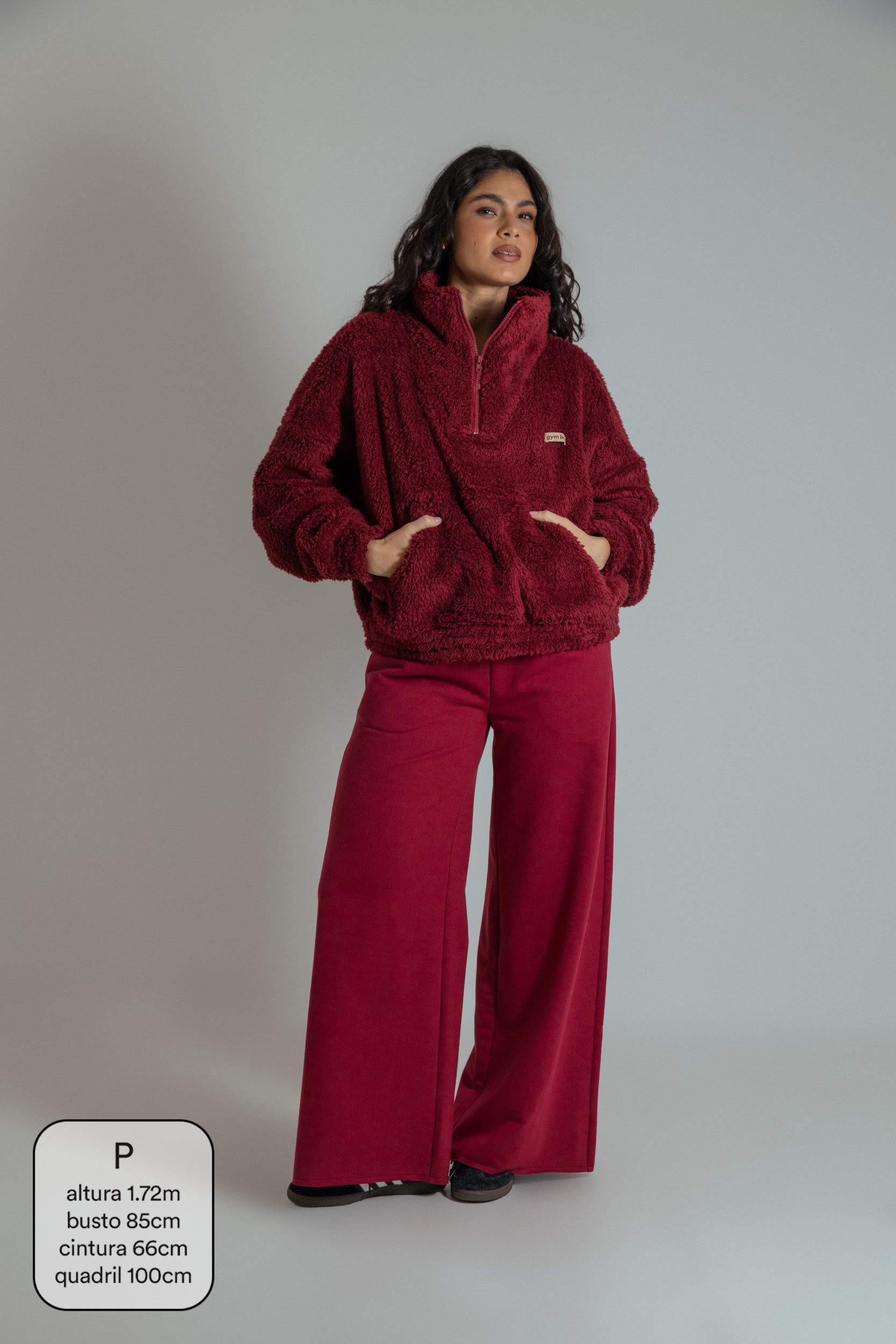 moletom gym babe peludinho cozy | moletom feminino oversized peluciado