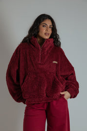 moletom gym babe peludinho cozy | moletom feminino oversized peluciado
