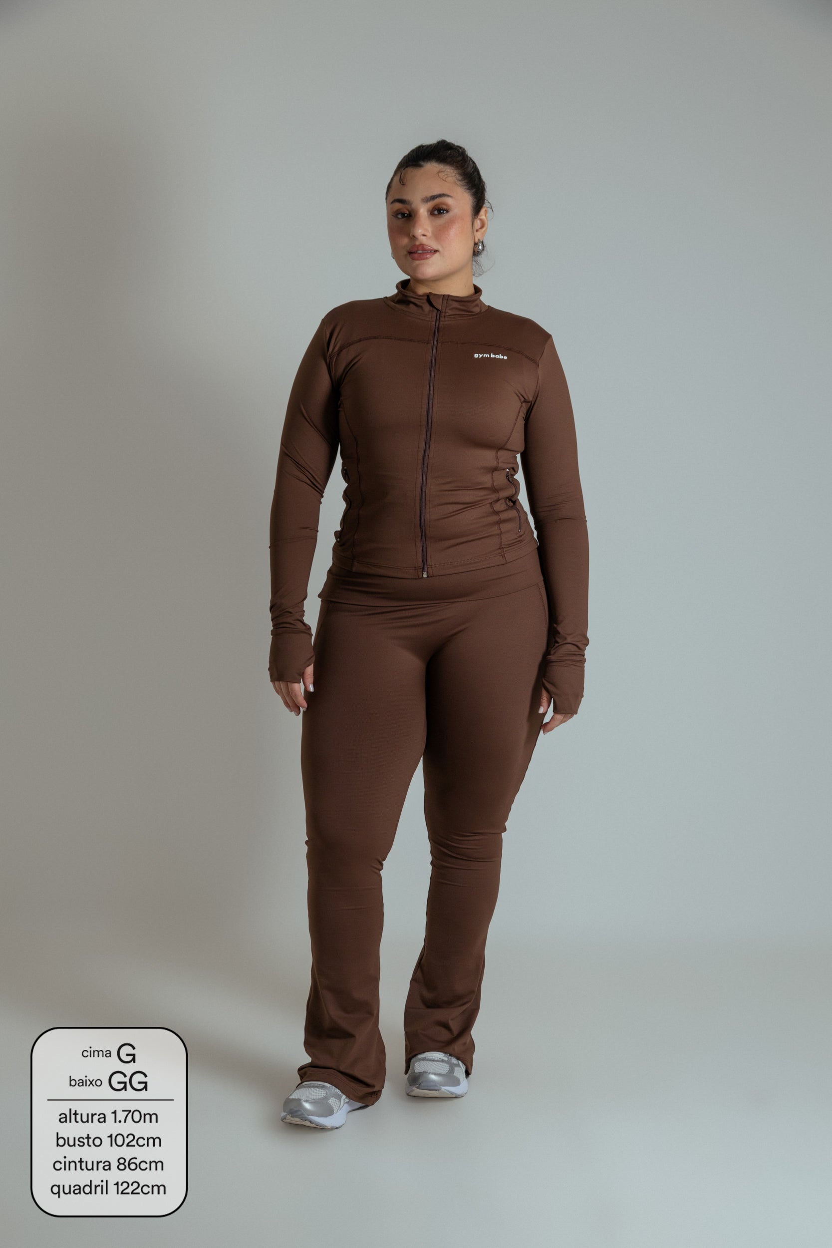 calça legging bailarina flare gym babe