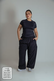calça shorts reversível gym babe