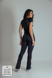 calça legging bailarina flare gym babe