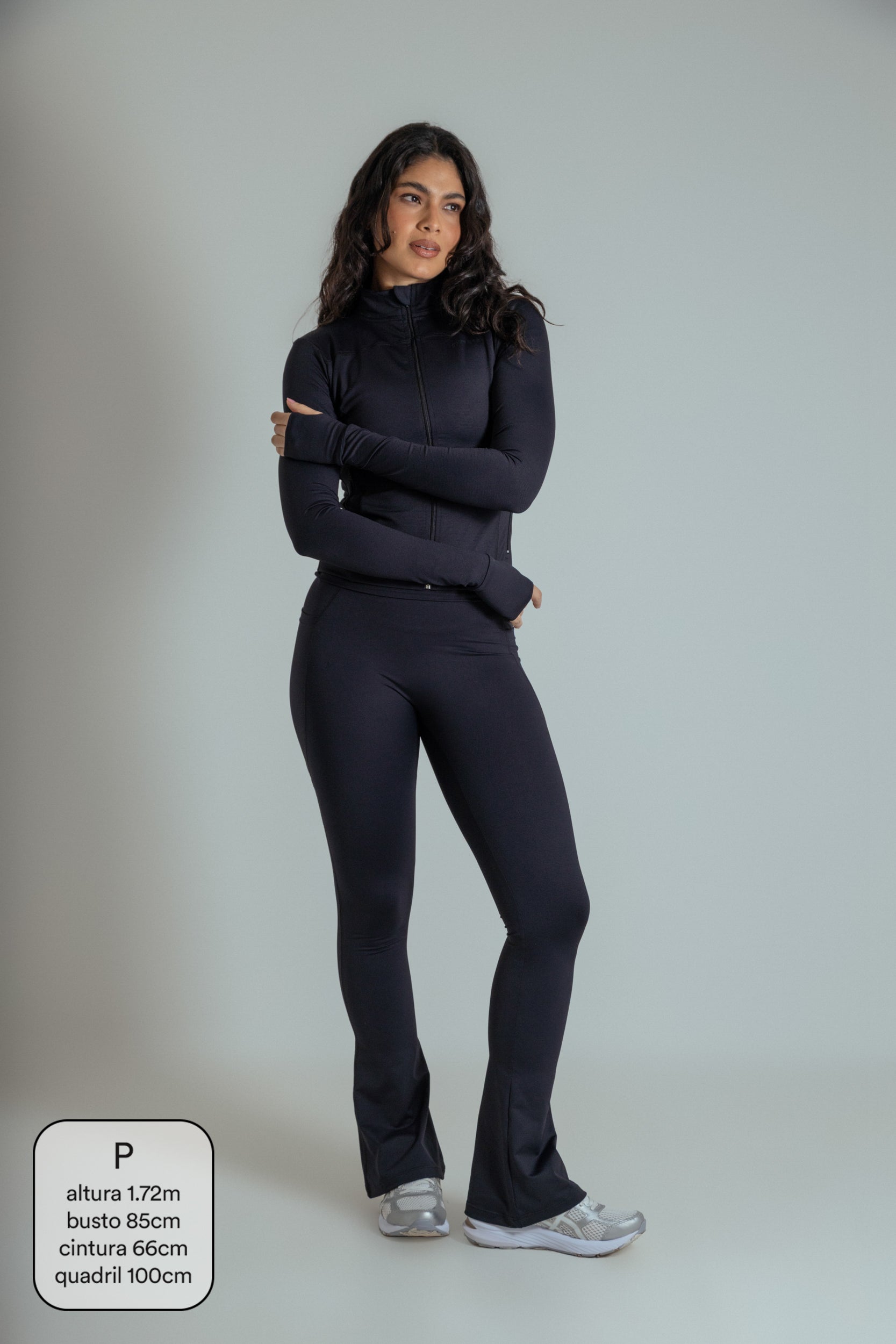 calça legging bailarina flare gym babe