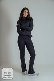 calça legging bailarina flare gym babe