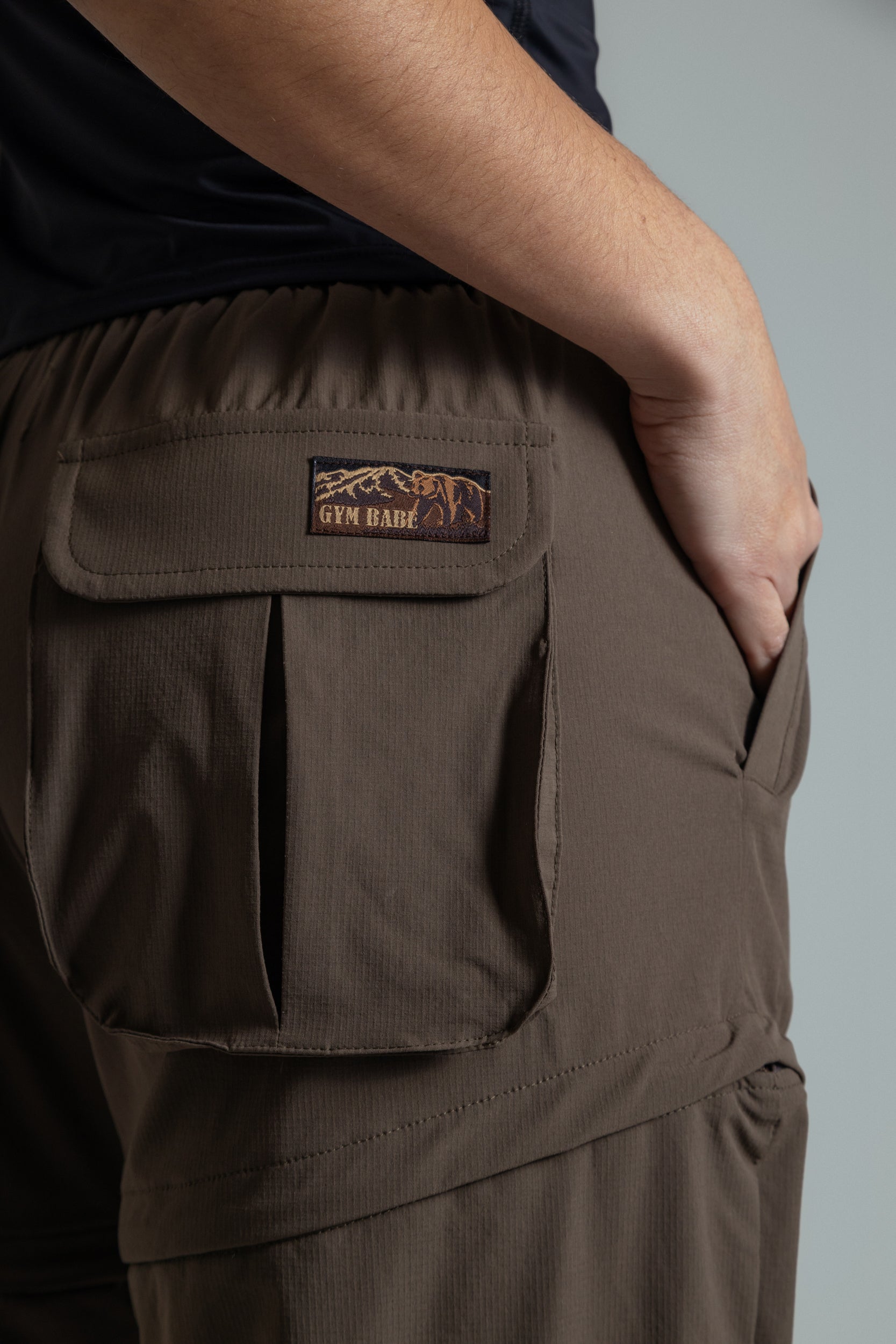 calça shorts reversível gym babe