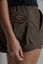calça shorts reversível gym babe