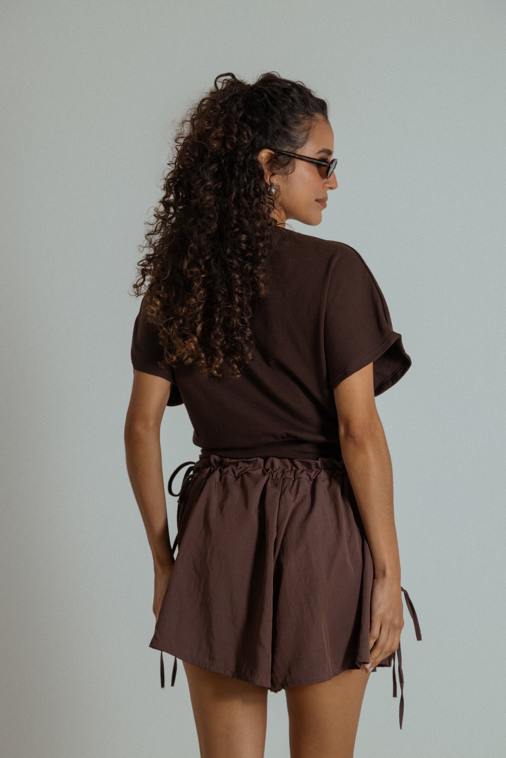 shorts infinito | short com cintura regulável