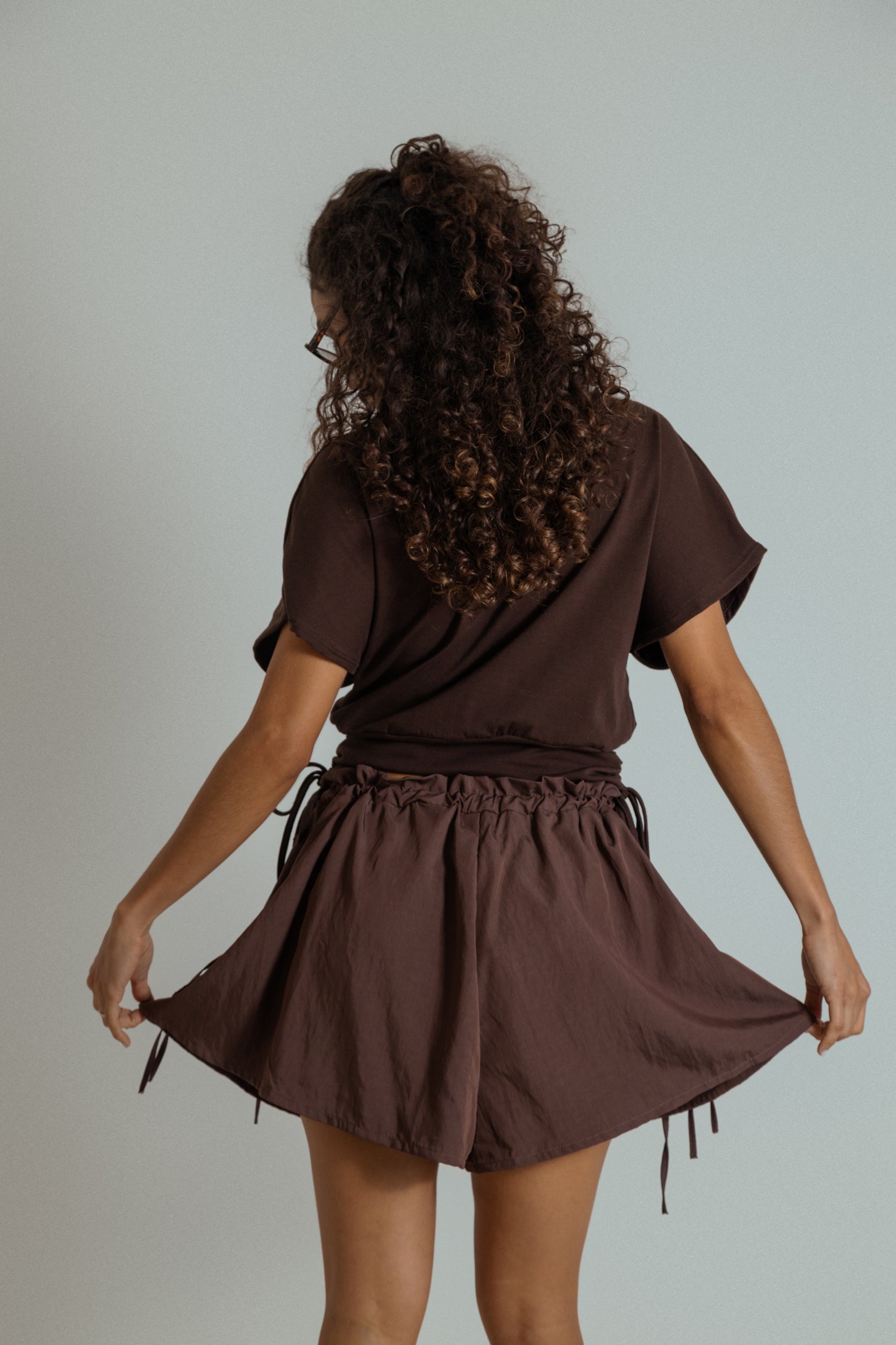 shorts infinito | short com cintura regulável