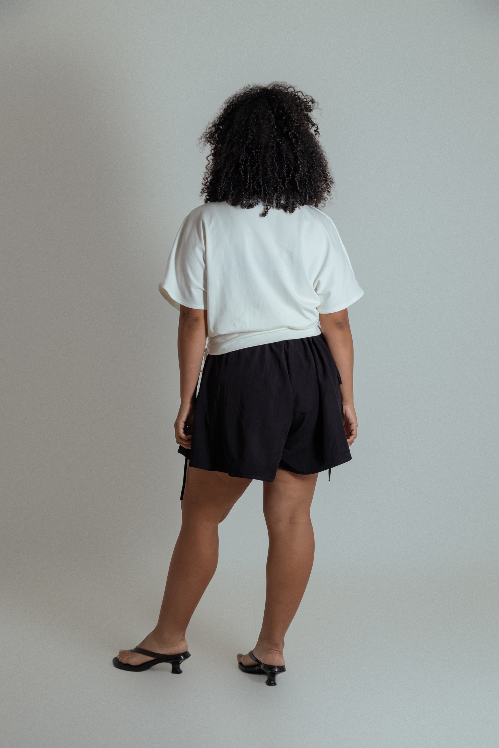 shorts infinito | short com cintura regulável
