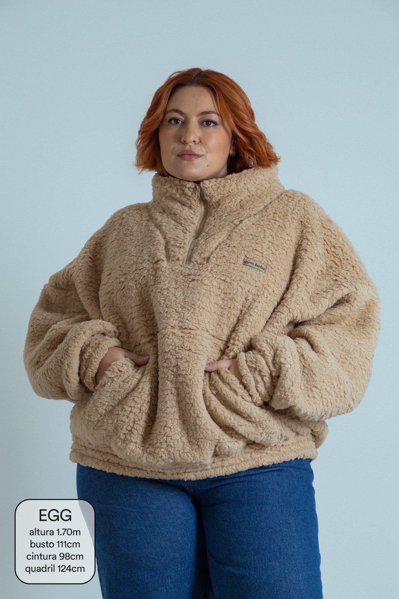 moletom gym babe peludinho cozy | moletom feminino oversized peluciado