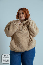 moletom gym babe peludinho cozy | moletom feminino oversized peluciado