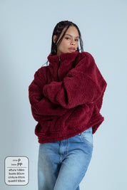 moletom gym babe peludinho cozy | moletom feminino oversized peluciado