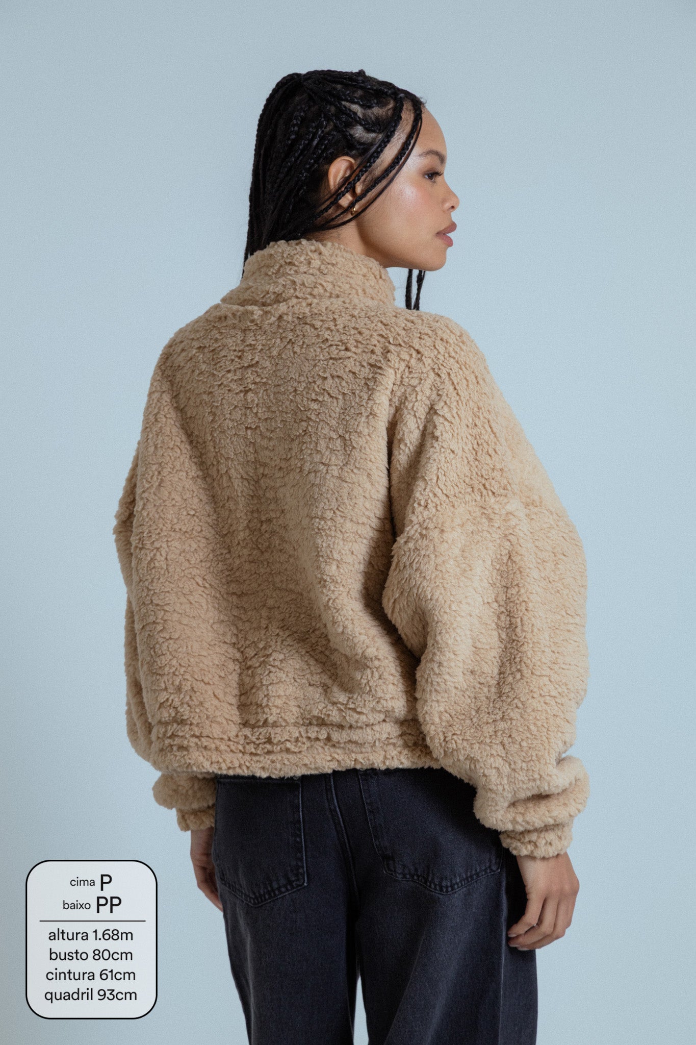 moletom gym babe peludinho cozy | moletom feminino oversized peluciado