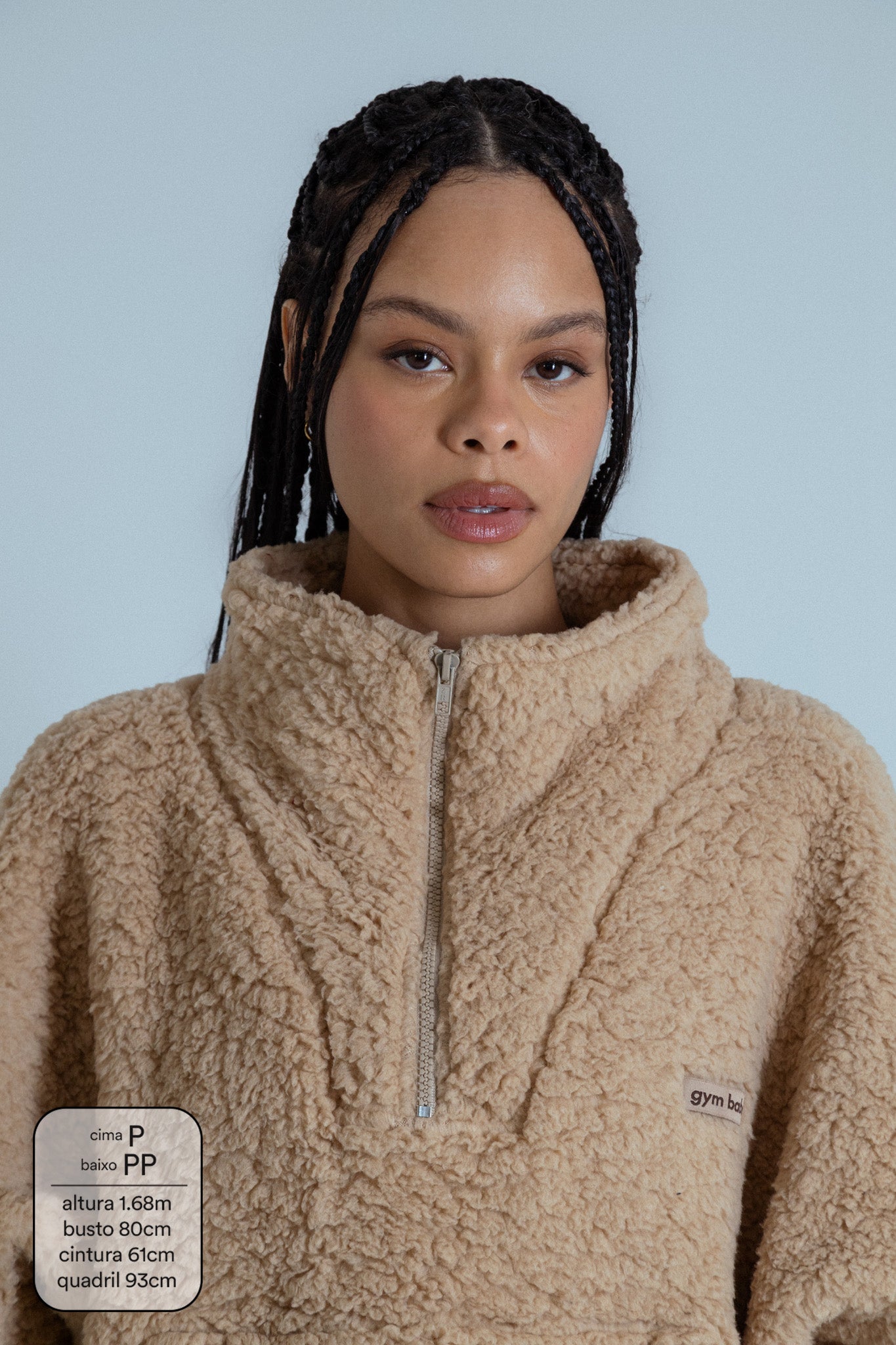 moletom gym babe peludinho cozy | moletom feminino oversized peluciado