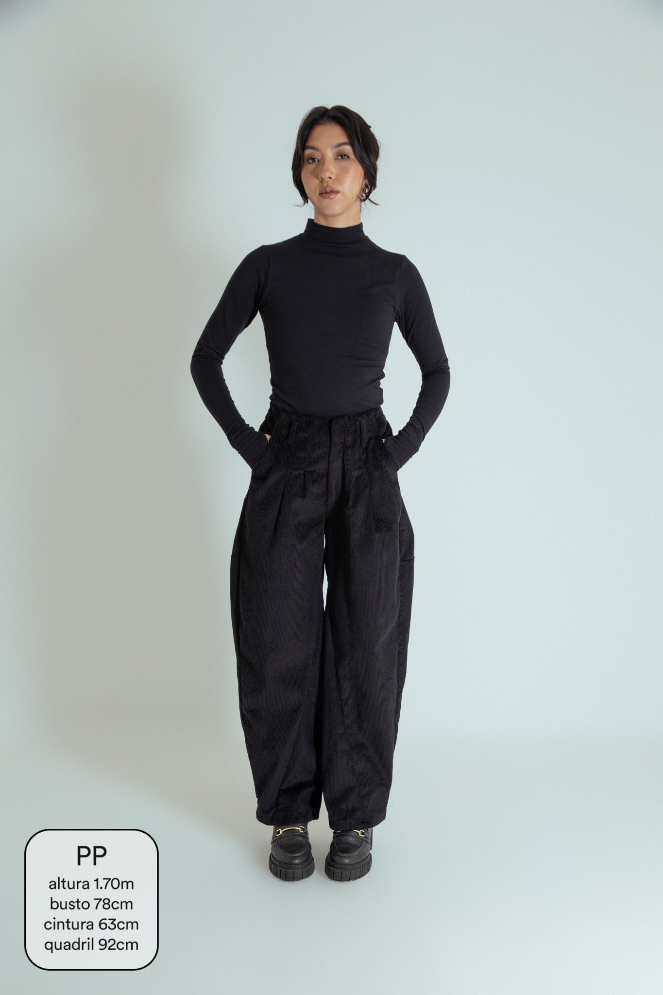 calça charme cotelê canelada algodão