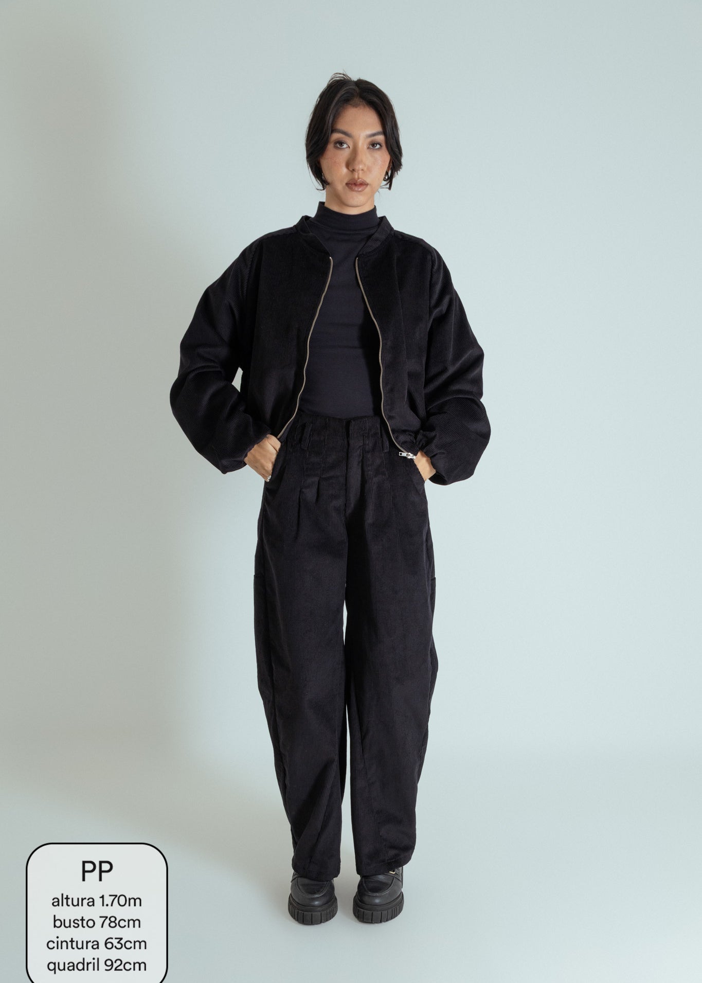 calça charme cotelê canelada algodão