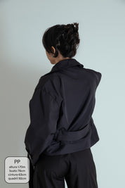 casaco trench coat curto