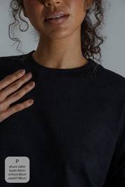 camisetão oversized com renda