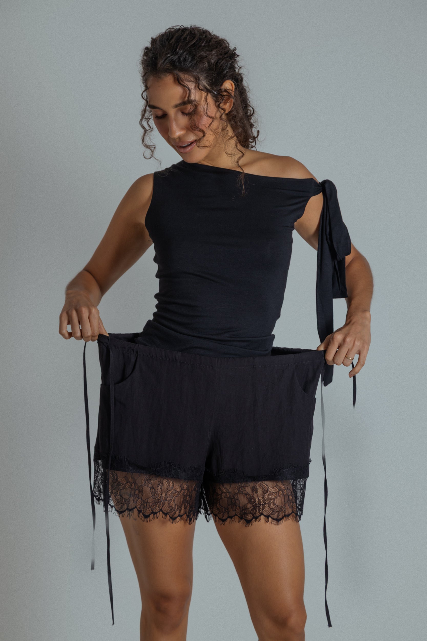 short infinito com renda