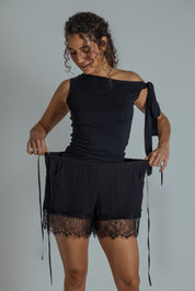 short infinito com renda