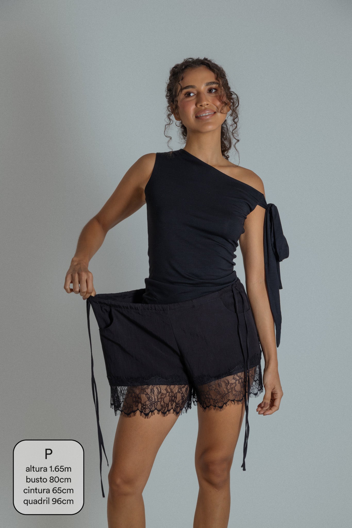 short infinito com renda