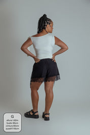 short infinito com renda