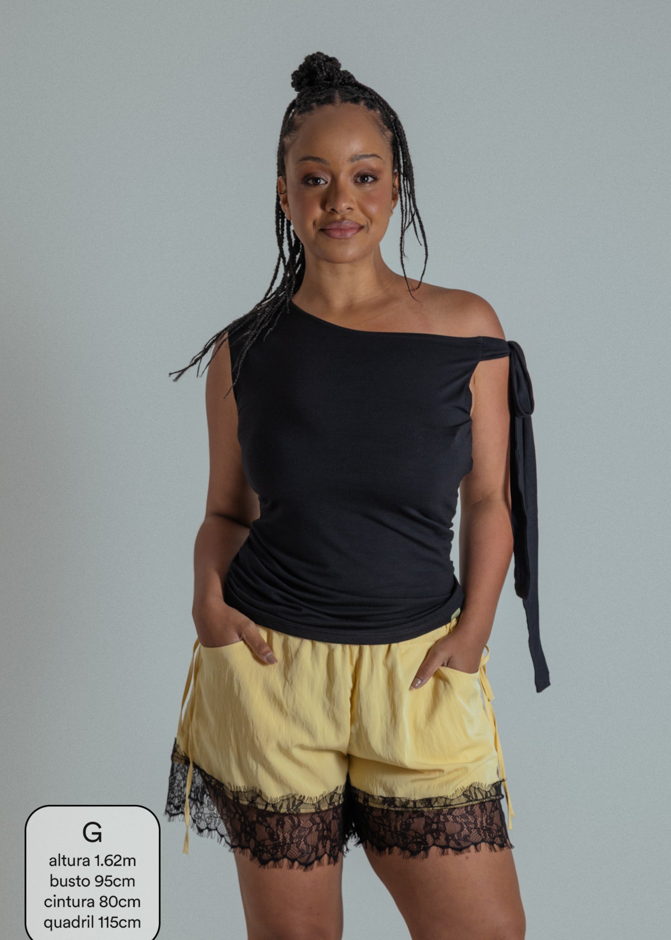 short infinito com renda