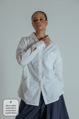 camisa laço chefa | camisa de algodão ajustável