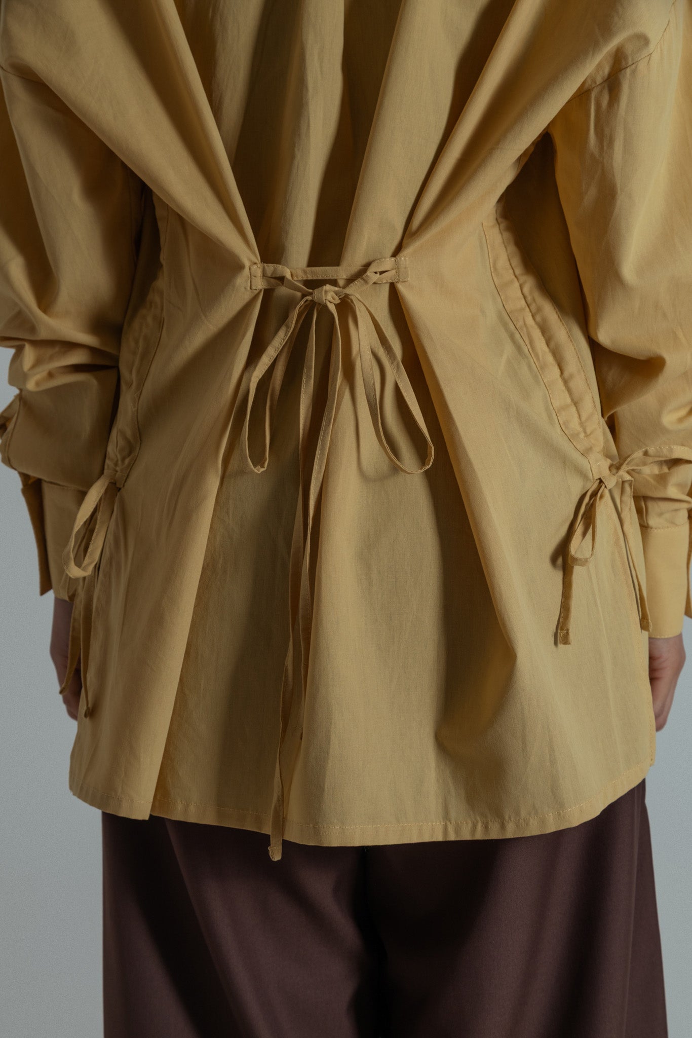 camisa laço chefa | camisa de algodão ajustável