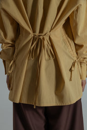 camisa laço chefa | camisa de algodão ajustável