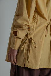 camisa laço chefa | camisa de algodão ajustável