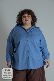 camisa laço chefa | camisa de algodão ajustável