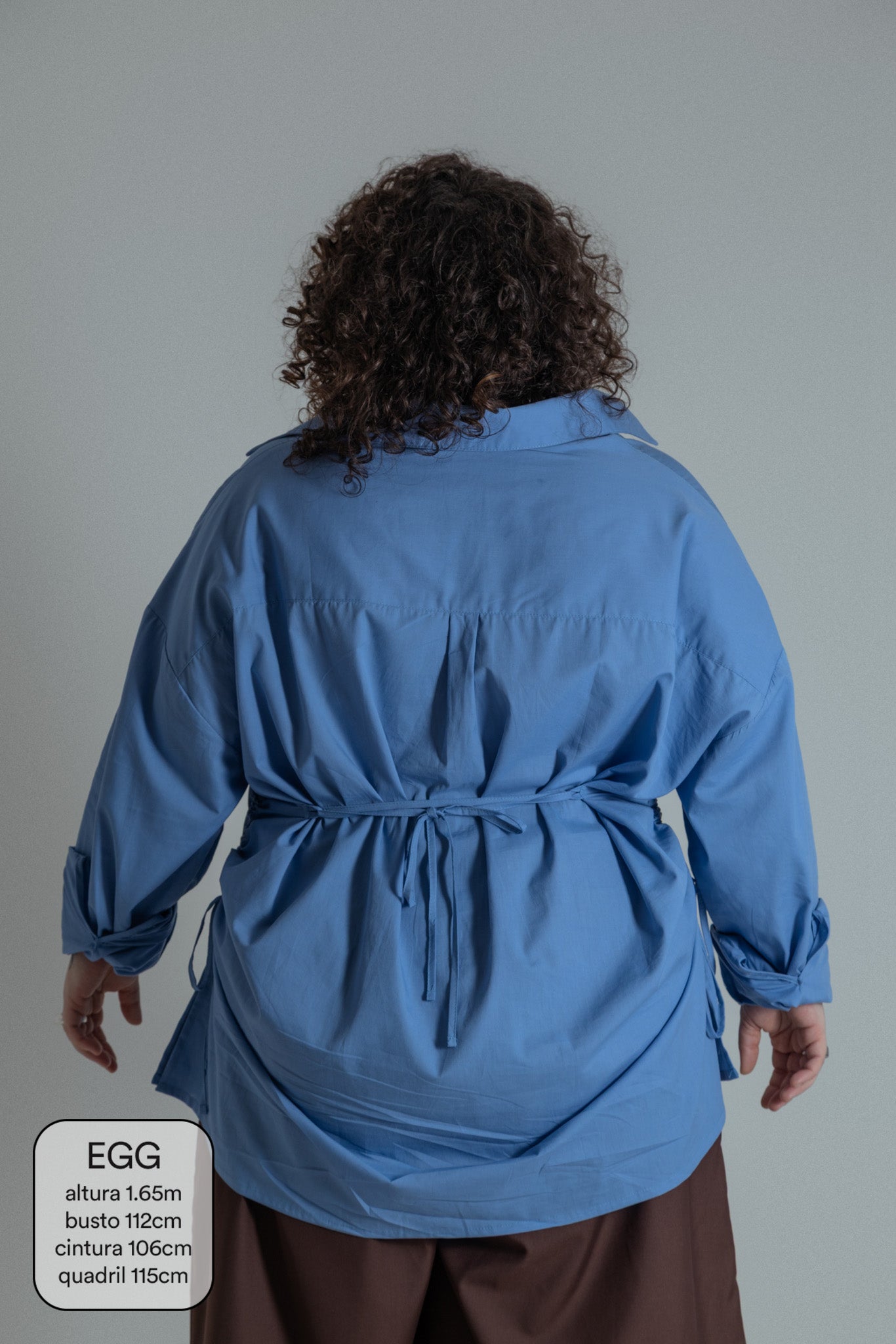 camisa laço chefa | camisa de algodão ajustável