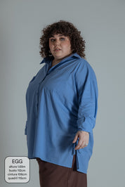 camisa laço chefa | camisa de algodão ajustável