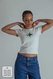 baby tee lua collab tarsila do amaral
