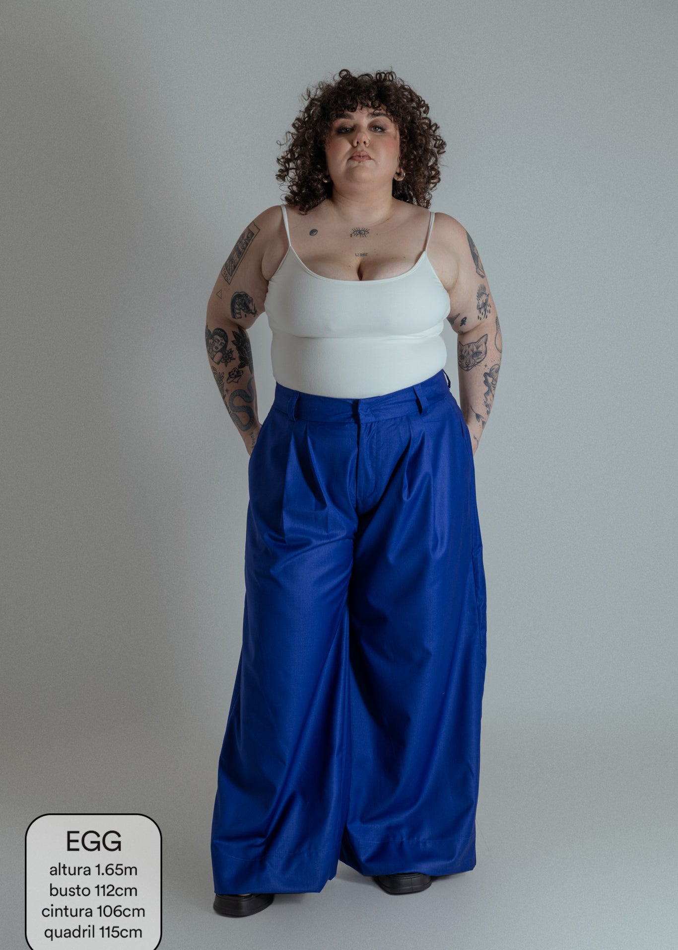 calça alfaiataria ajustável chefa