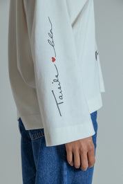 camiseta manga longa brasileira collab tarsila do amaral
