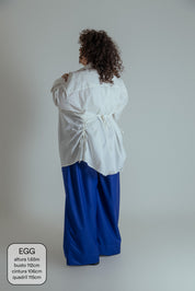 camisa laço chefa | camisa de algodão ajustável