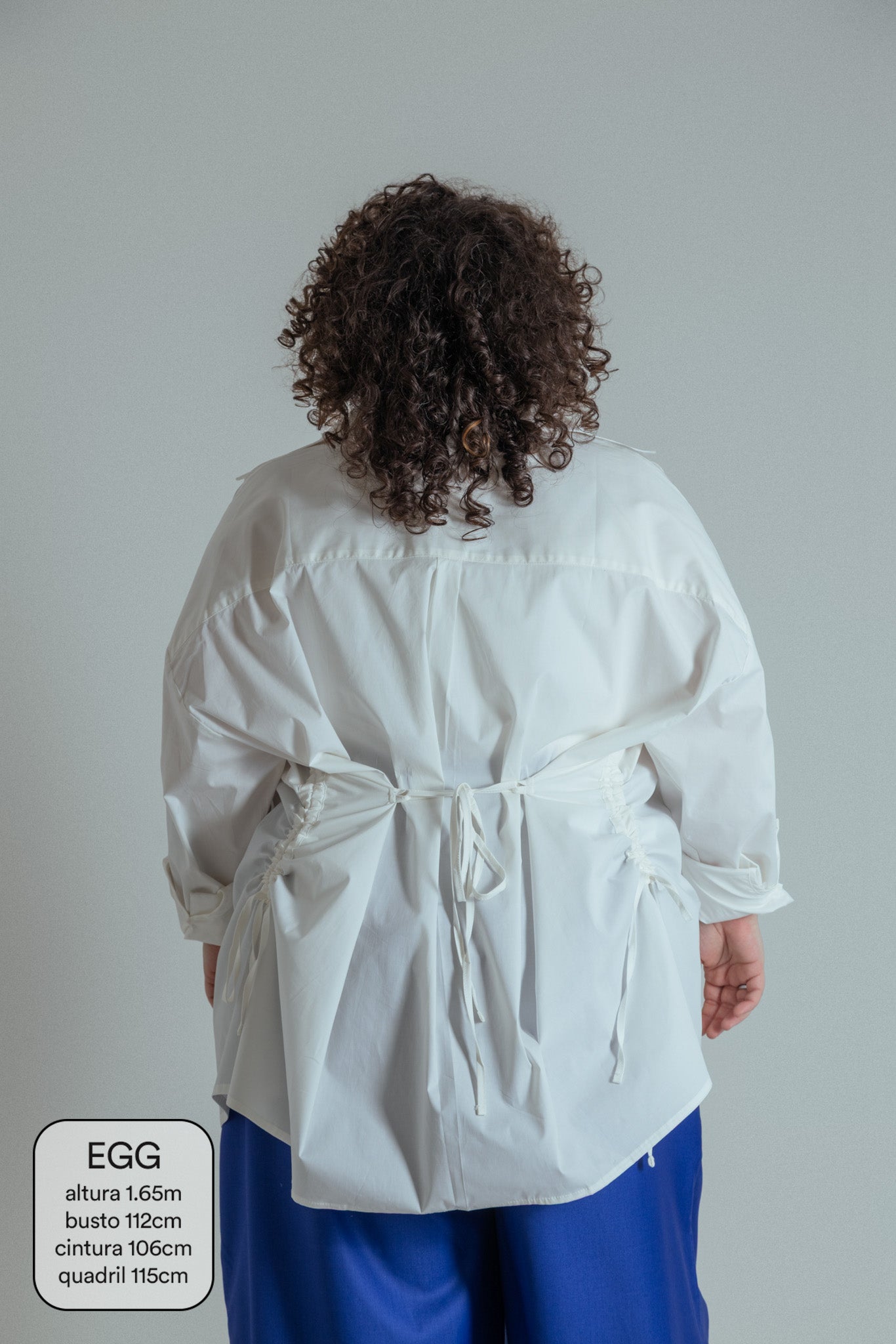camisa laço chefa | camisa de algodão ajustável