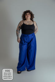 calça alfaiataria ajustável chefa