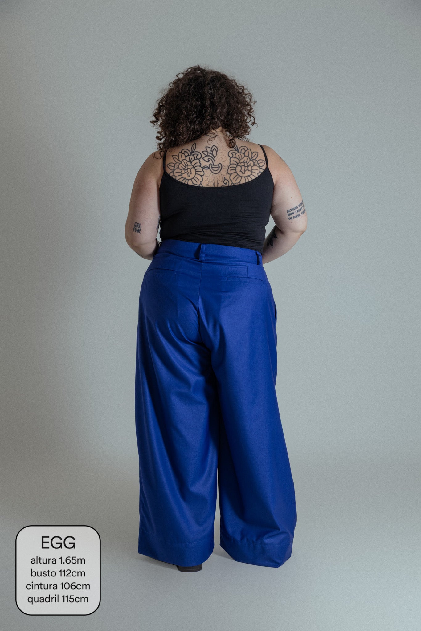 calça alfaiataria ajustável chefa