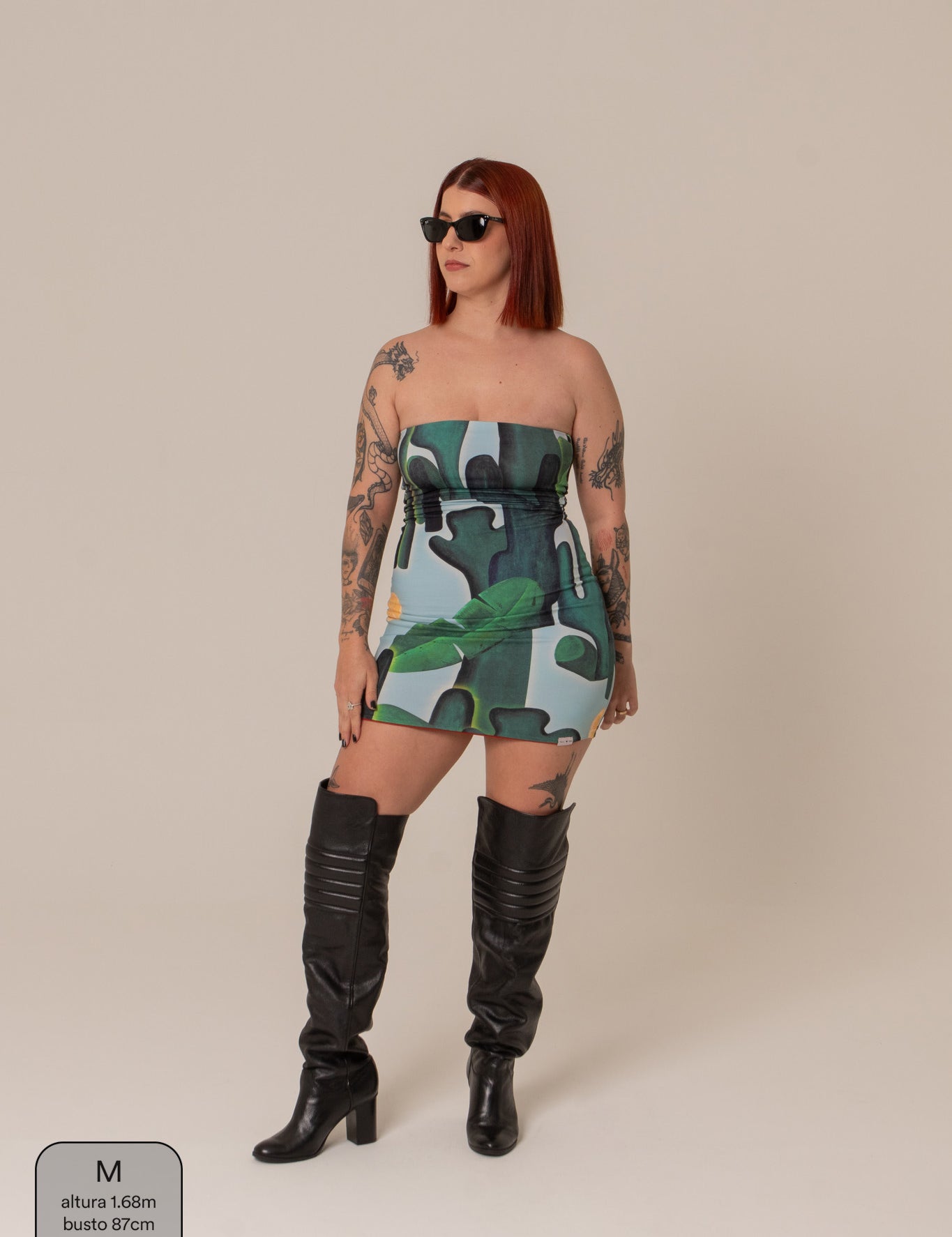 vestido brasileiro | vestido sem alças dupla face