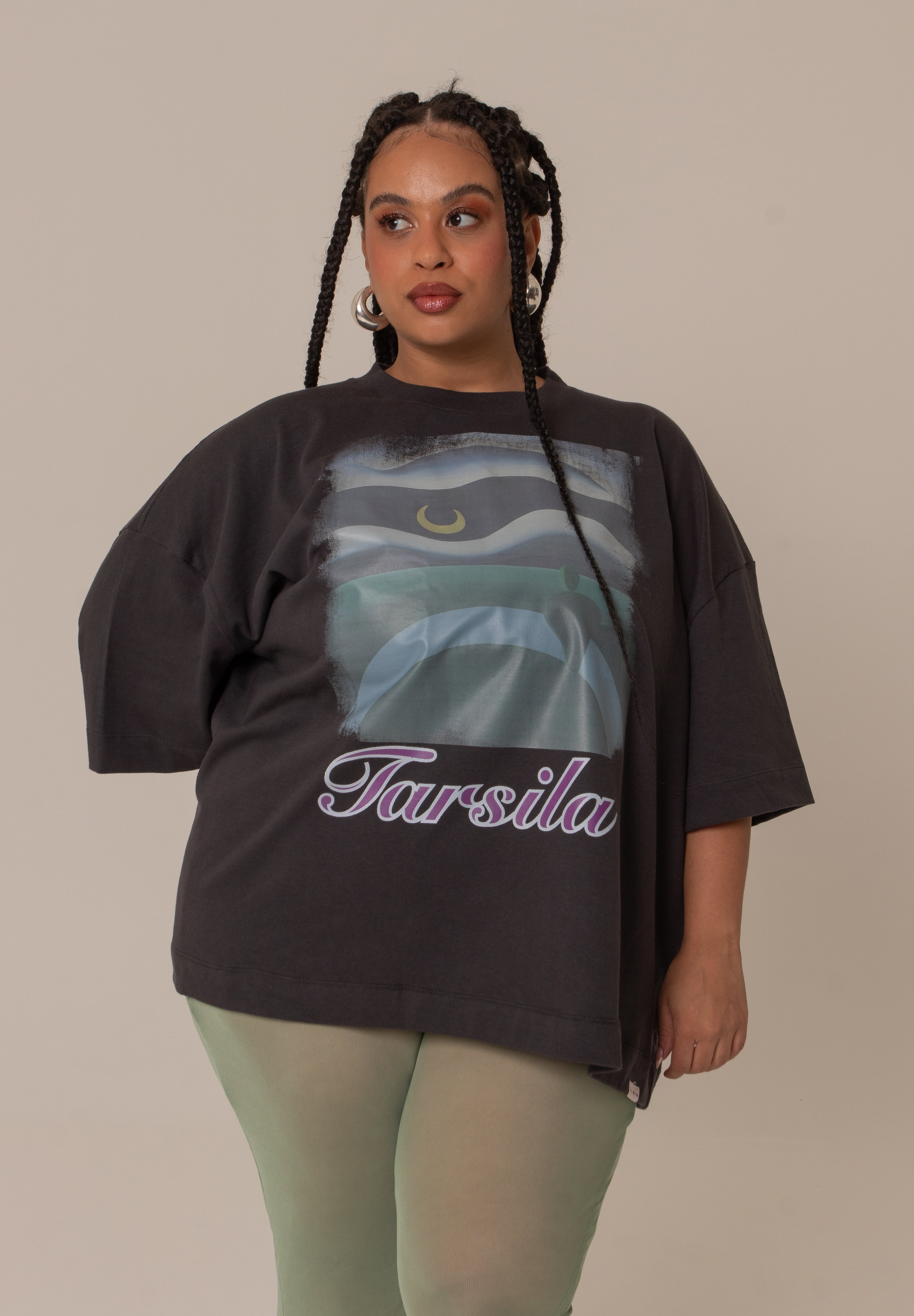 camisetão lua collab. tarsila do amaral