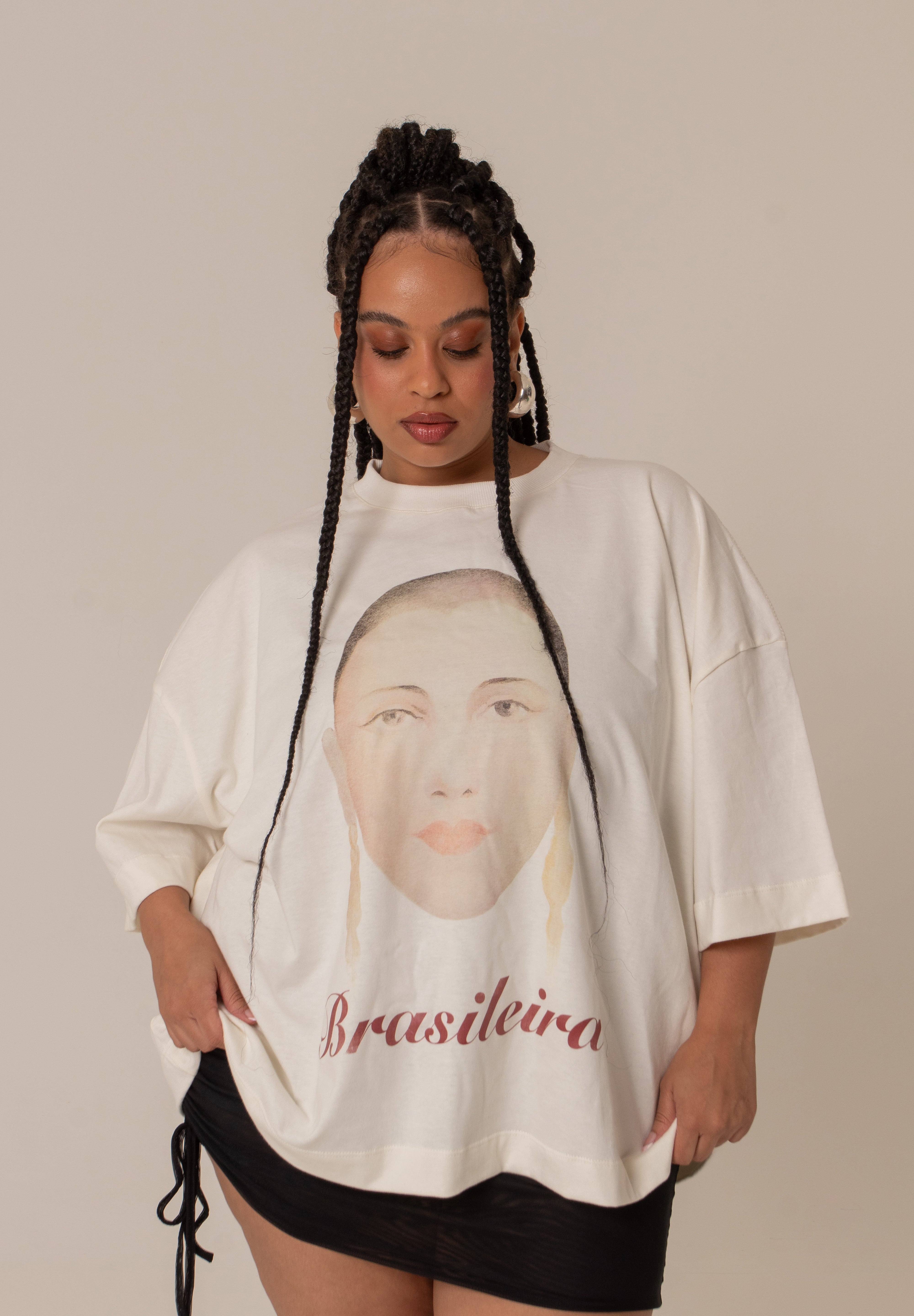camisetão brasileira collab. tarsila do amaral
