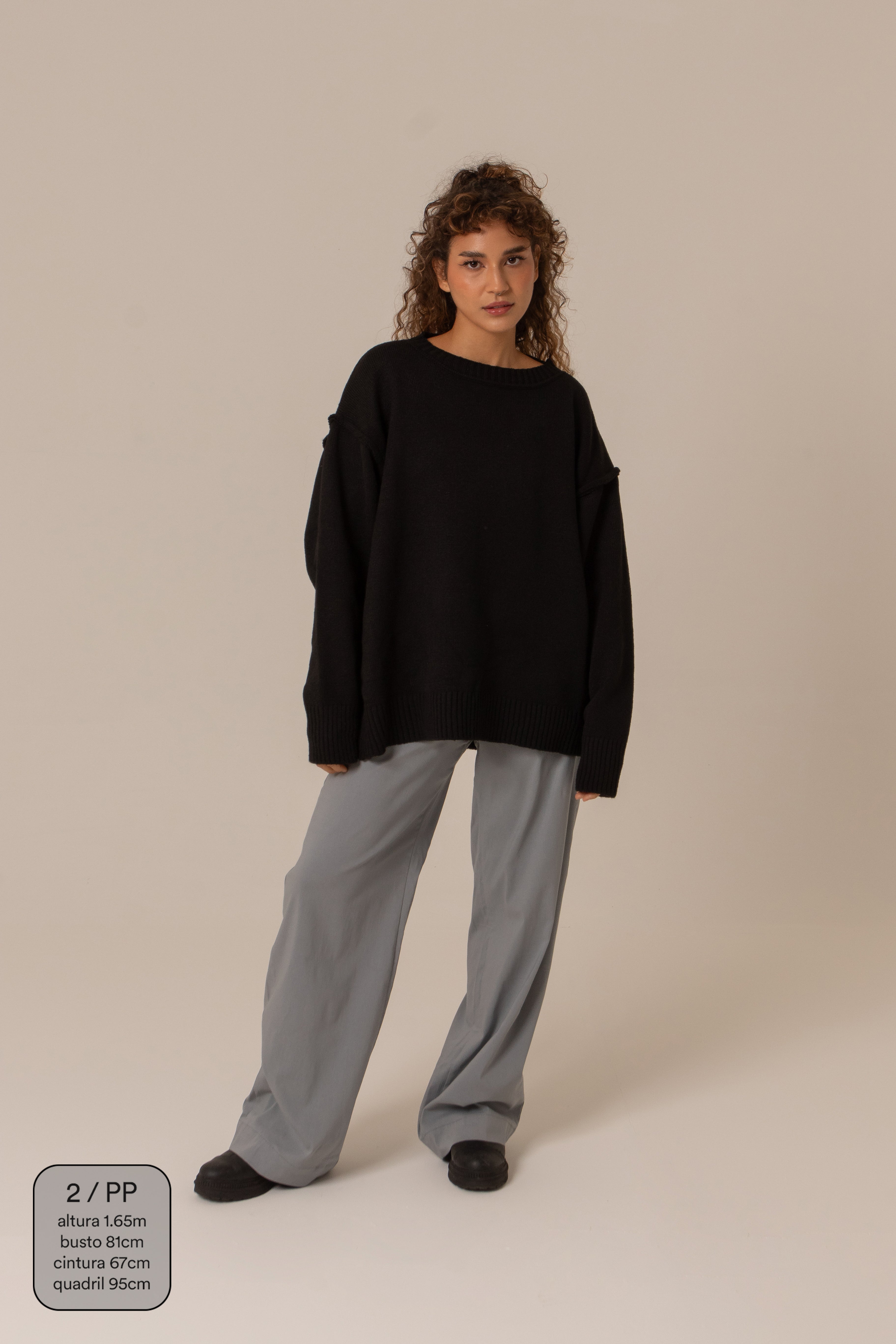 tricot oversized basics